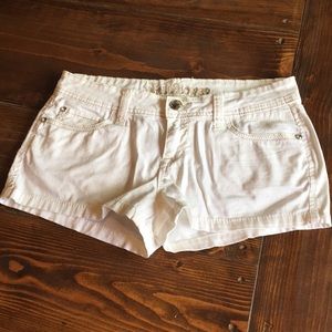 White Wallflower shorts